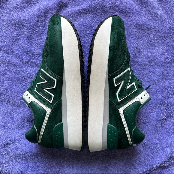 New Balance Shoes - New Balance 574 Plus in Acidic Green in Women’s 8, Platform Shoes, Comfortable